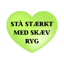 stå stærkt med skæv ryg